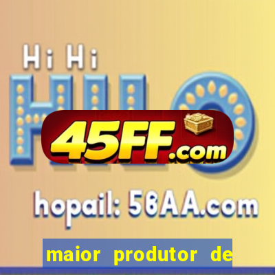 maior produtor de porco do brasil